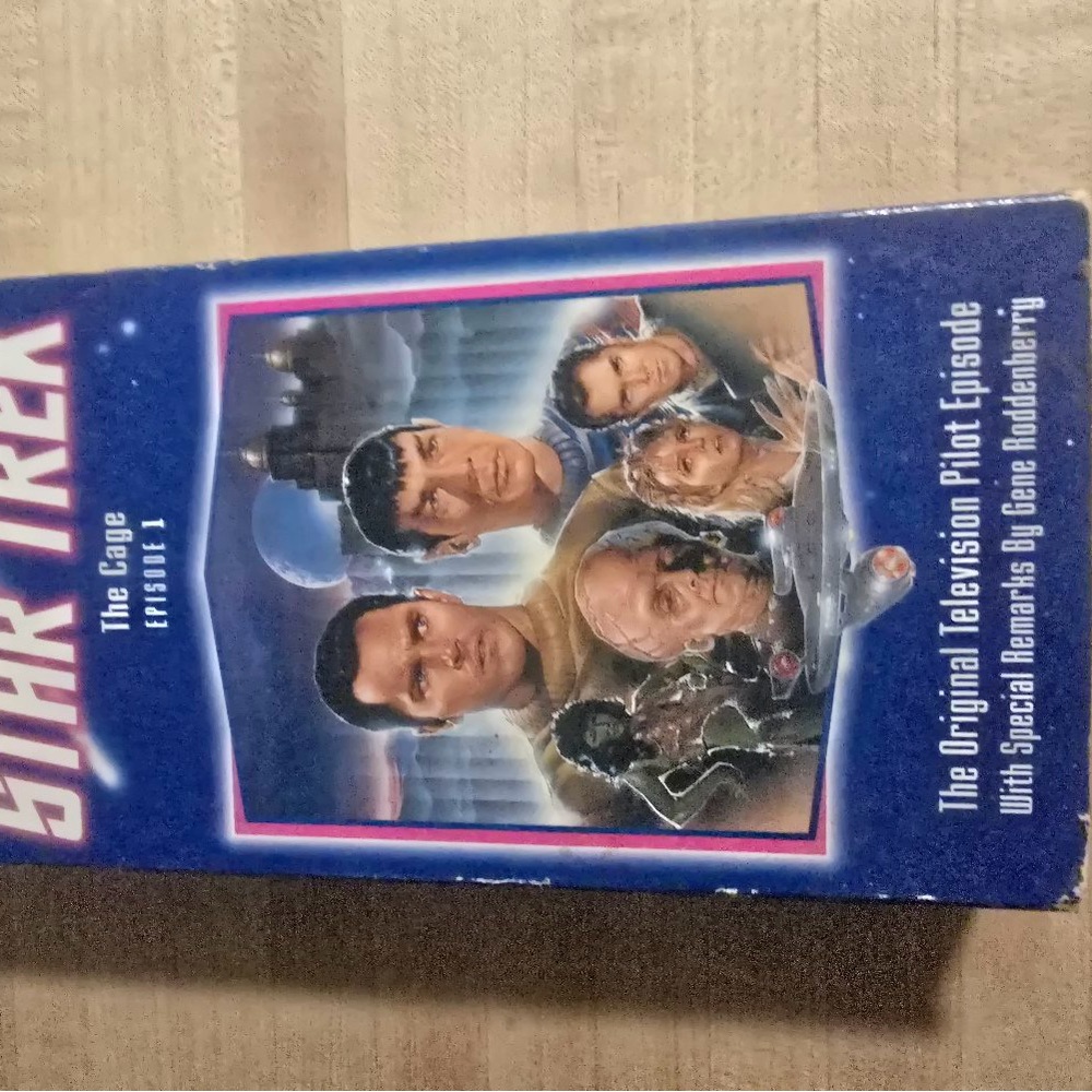 Star Trek: The Cage (First Episode) VHS